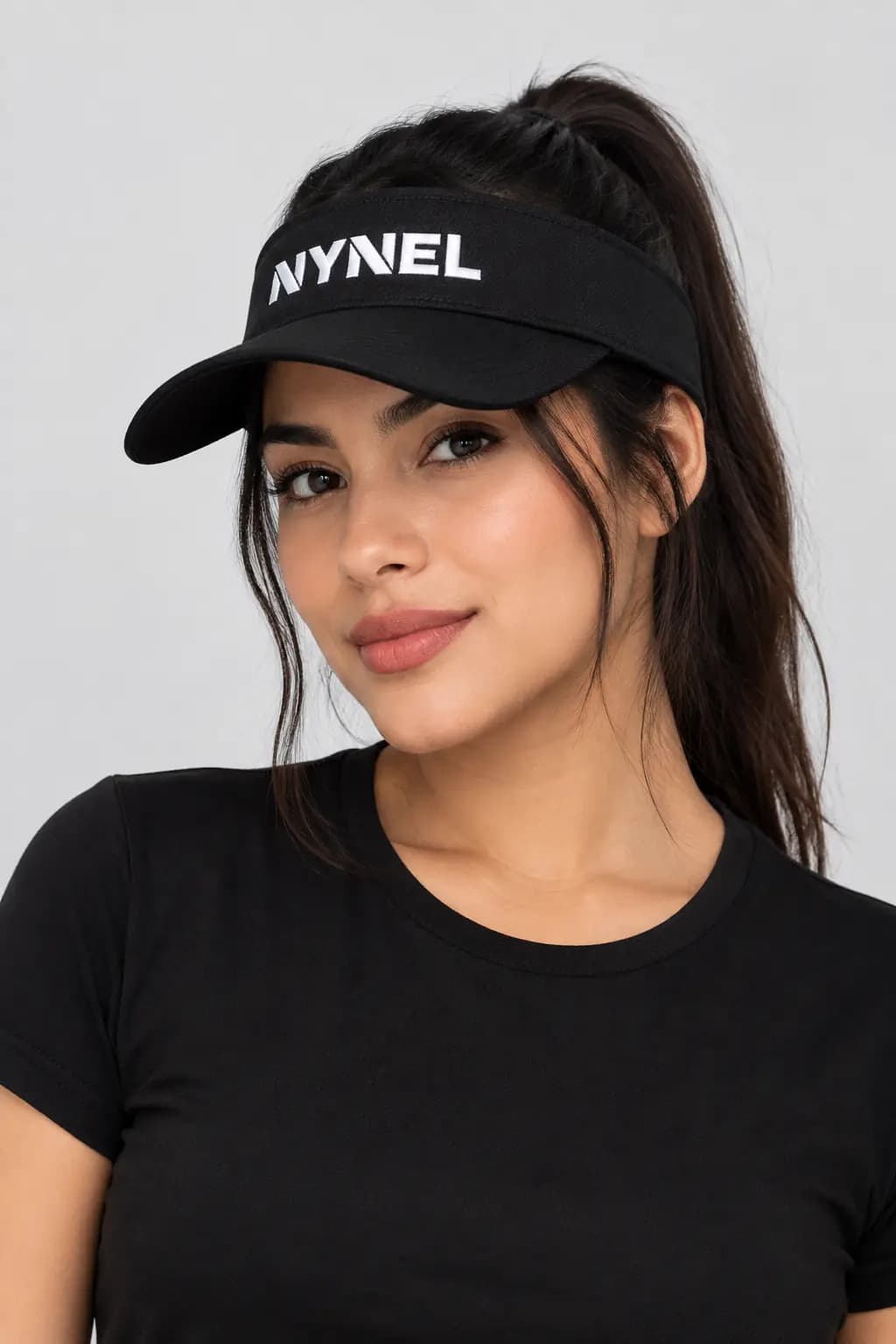 Visera Logotipo Negra