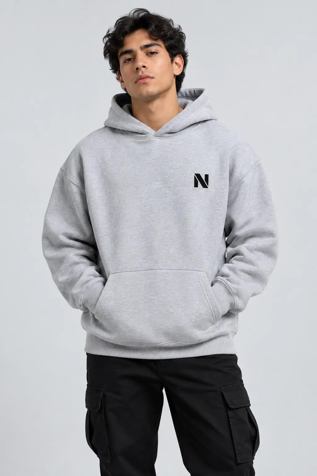 Polera Isotipo Gris