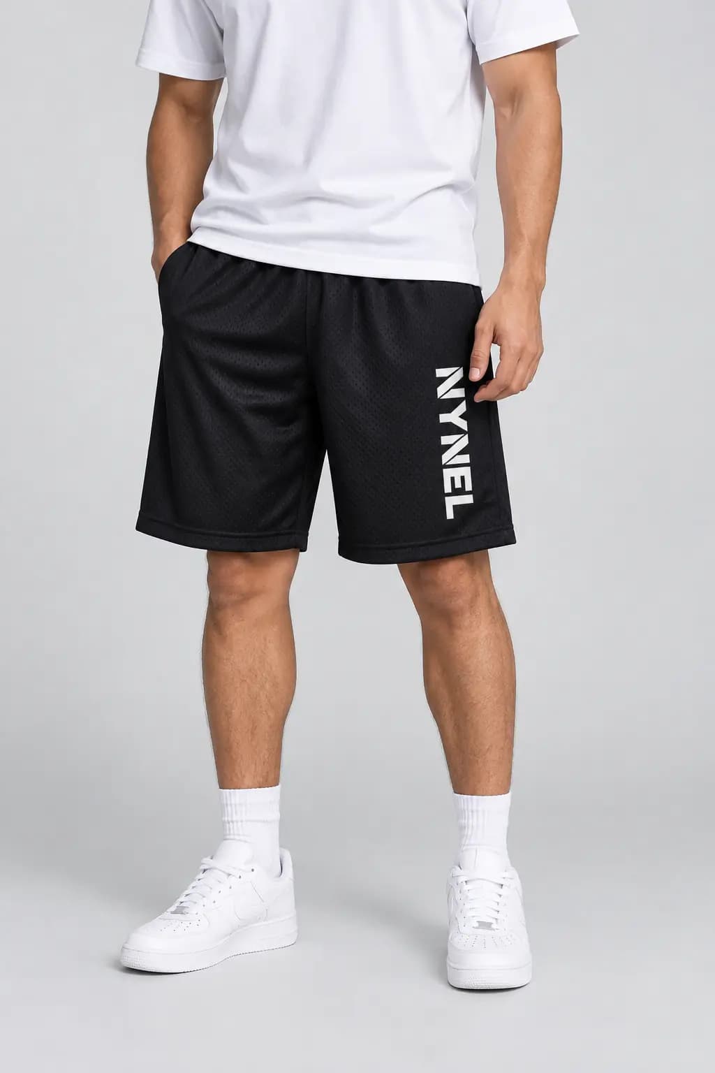 Short Malla Negro