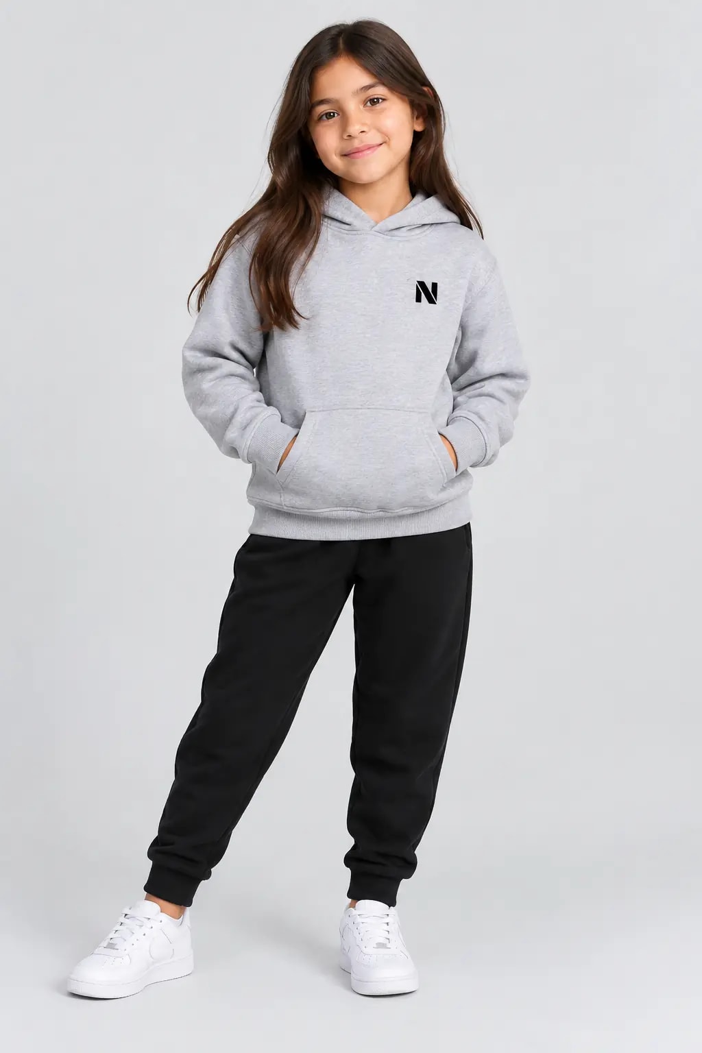 Polera Isotipo Gris Niña - imagen 1