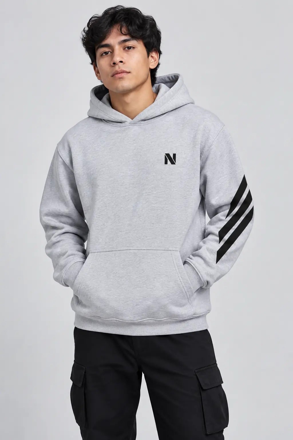 Polera Corte 58 Gris - imagen 1
