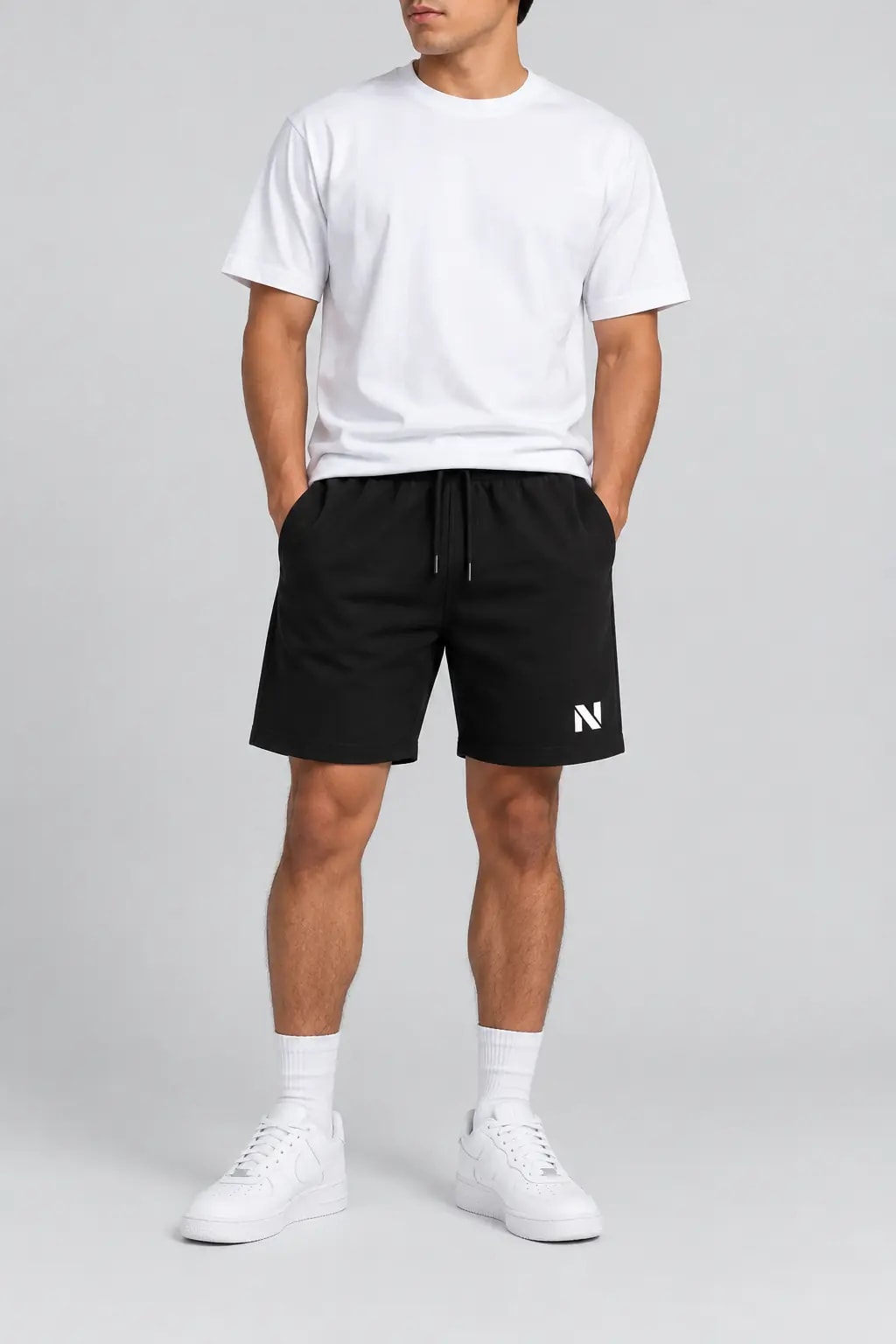 Short Algodón Negro - imagen 1