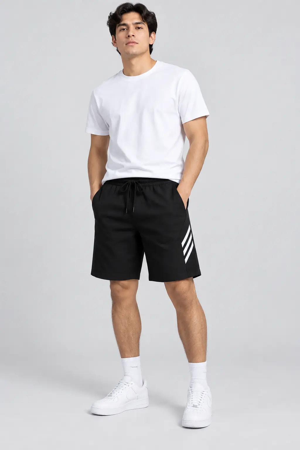 Short Franja 58 Negro - imagen 1